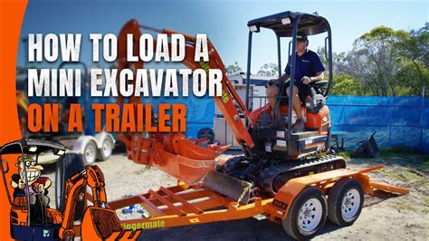 how to load mini excavator|mini excavator training for beginner.